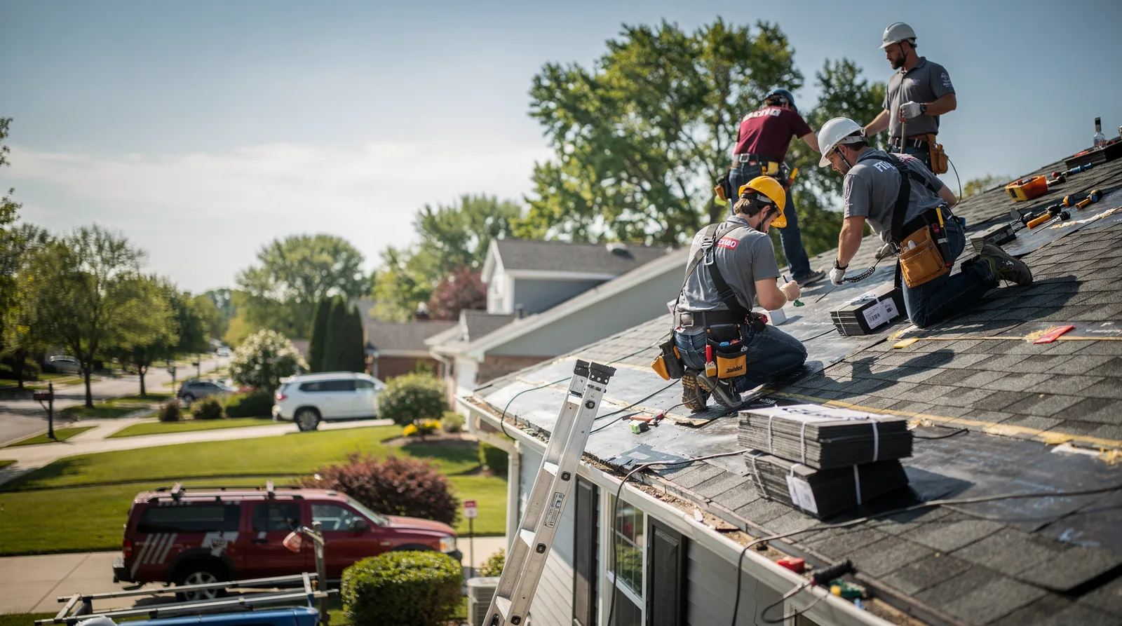 Roof Repair in Irvington, IL around you